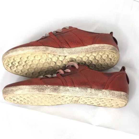 Liebeskind Berlin Red Leather Shoes EU 40 US 10 - Picture 6 of 6